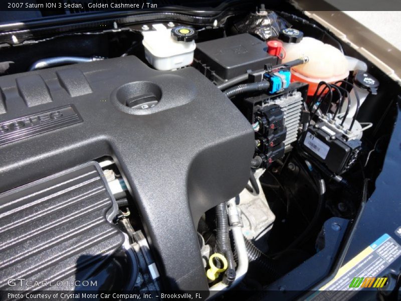 Golden Cashmere / Tan 2007 Saturn ION 3 Sedan