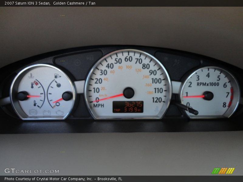 Golden Cashmere / Tan 2007 Saturn ION 3 Sedan