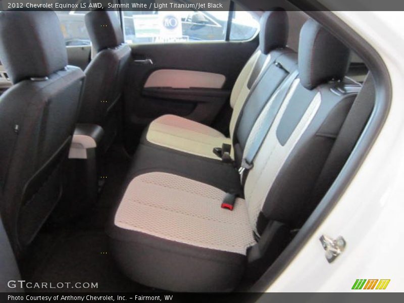 Summit White / Light Titanium/Jet Black 2012 Chevrolet Equinox LS AWD