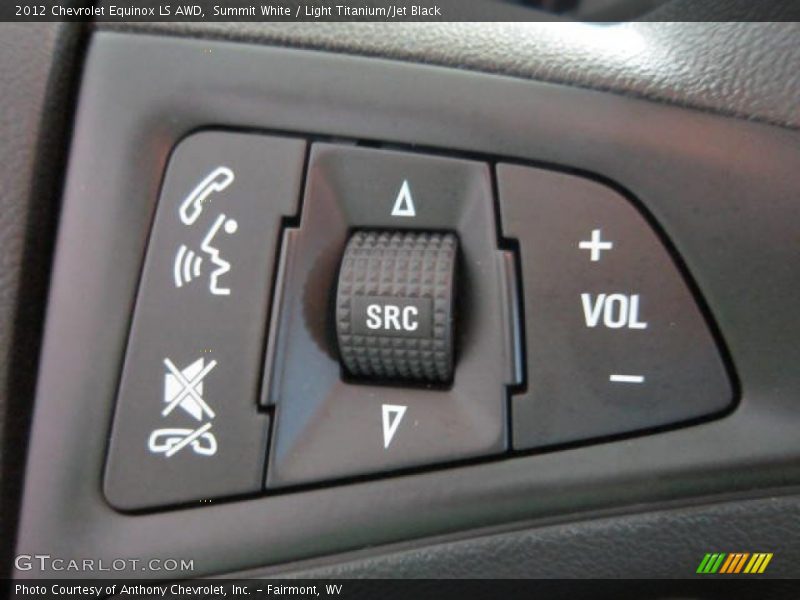 Summit White / Light Titanium/Jet Black 2012 Chevrolet Equinox LS AWD