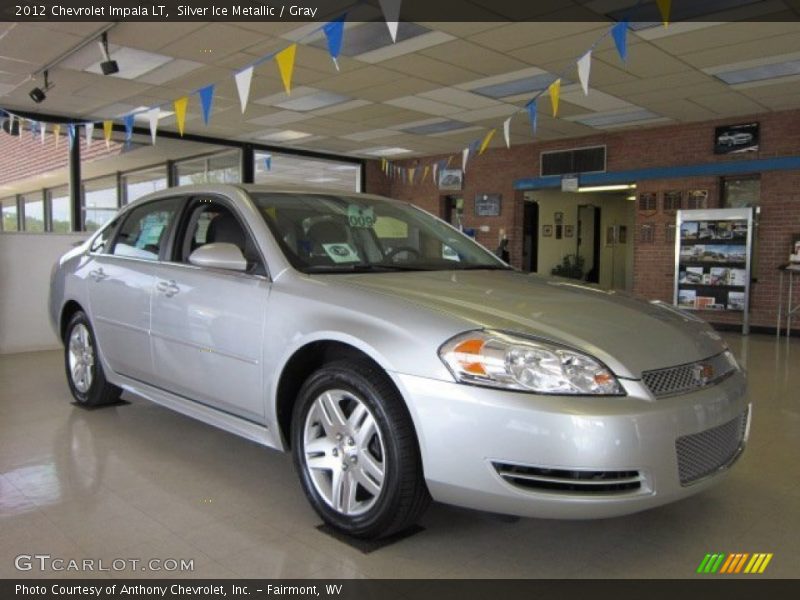 Silver Ice Metallic / Gray 2012 Chevrolet Impala LT