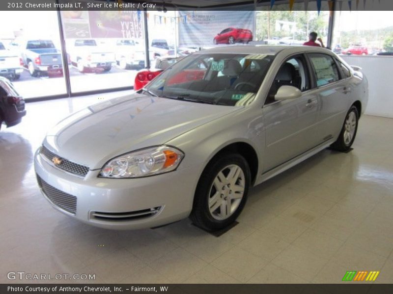 Silver Ice Metallic / Gray 2012 Chevrolet Impala LT