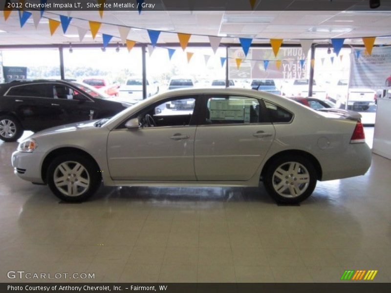Silver Ice Metallic / Gray 2012 Chevrolet Impala LT