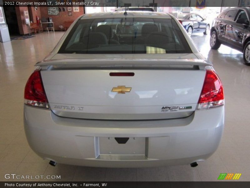 Silver Ice Metallic / Gray 2012 Chevrolet Impala LT