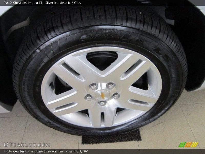 Silver Ice Metallic / Gray 2012 Chevrolet Impala LT