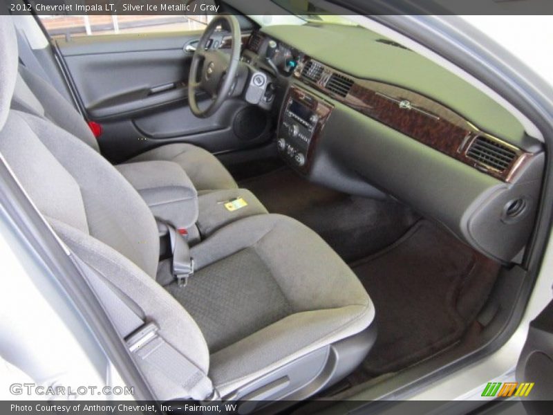 Silver Ice Metallic / Gray 2012 Chevrolet Impala LT