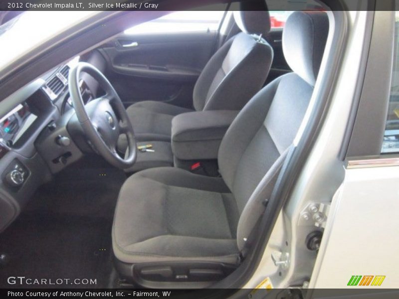 Silver Ice Metallic / Gray 2012 Chevrolet Impala LT