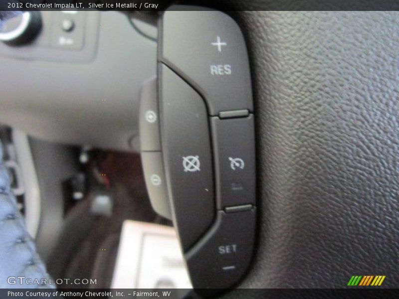 Silver Ice Metallic / Gray 2012 Chevrolet Impala LT