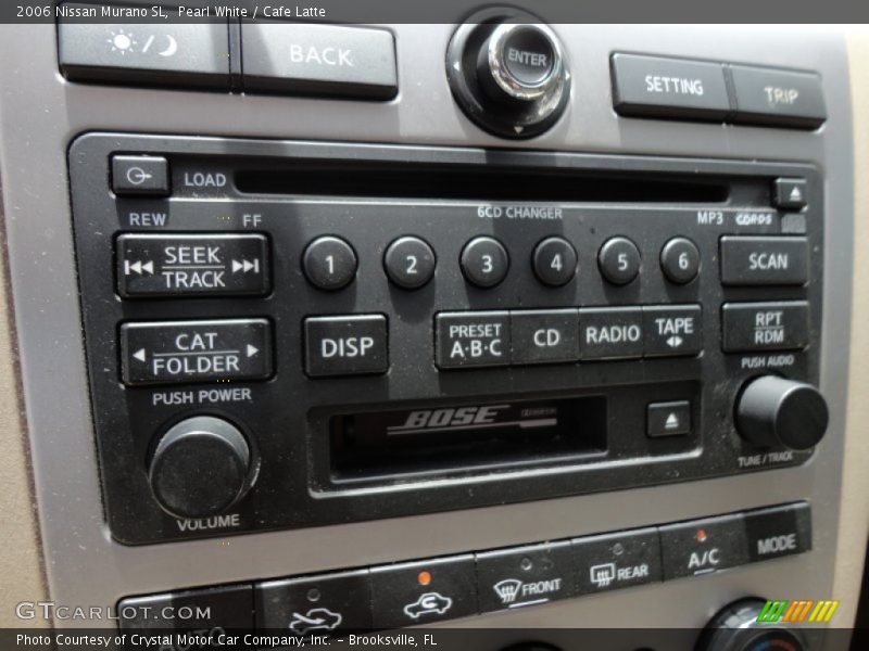 Pearl White / Cafe Latte 2006 Nissan Murano SL
