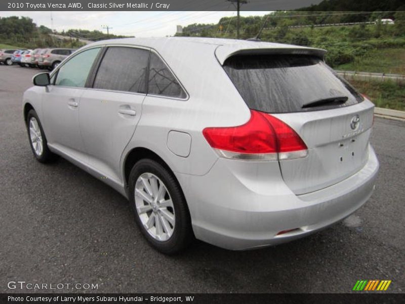  2010 Venza AWD Classic Silver Metallic