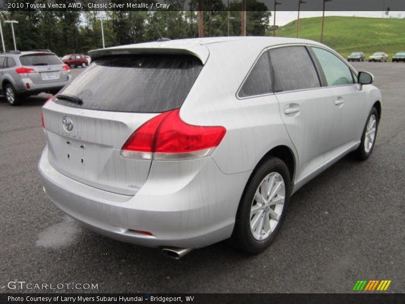 Classic Silver Metallic / Gray 2010 Toyota Venza AWD