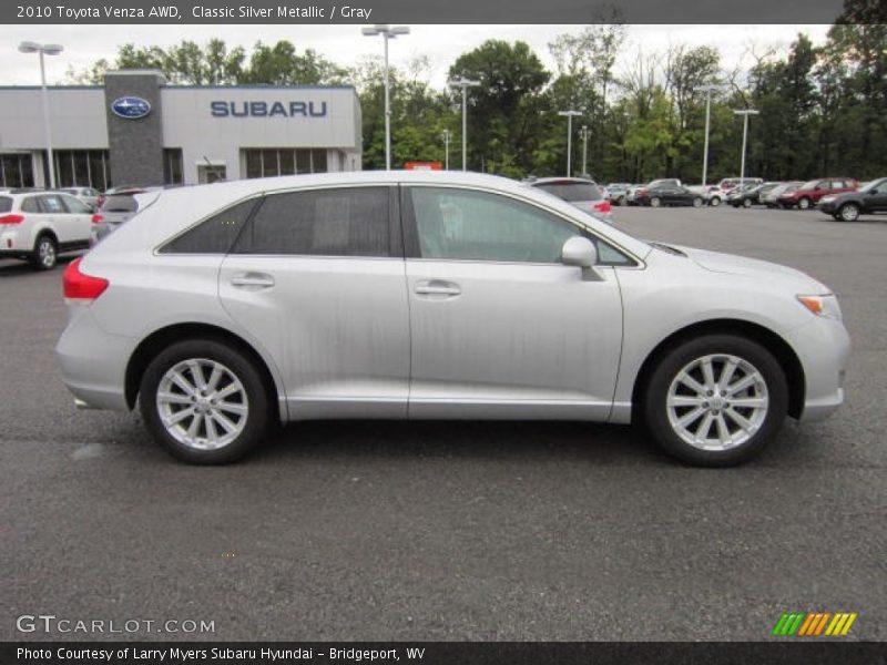  2010 Venza AWD Classic Silver Metallic