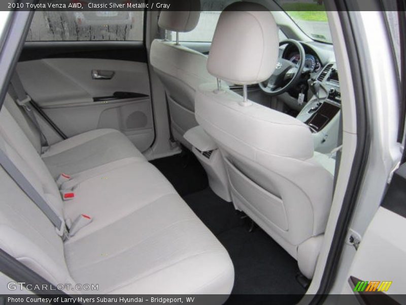  2010 Venza AWD Gray Interior