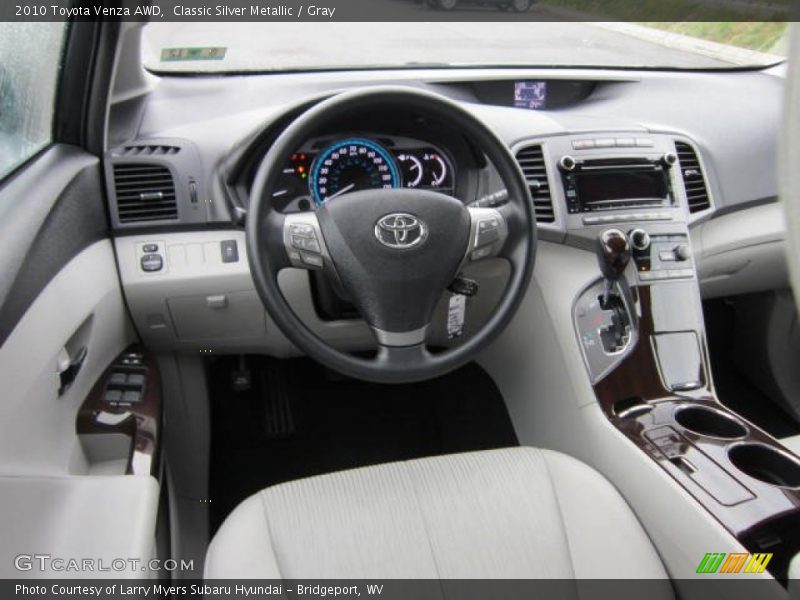 Classic Silver Metallic / Gray 2010 Toyota Venza AWD
