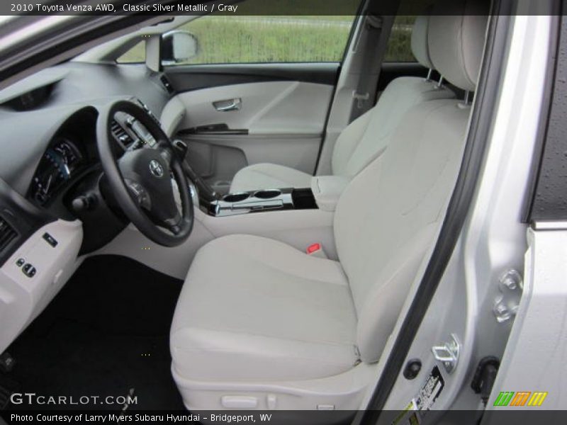 Classic Silver Metallic / Gray 2010 Toyota Venza AWD