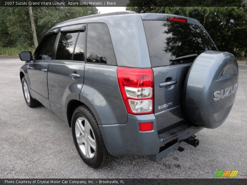 Azure Grey Metallic / Black 2007 Suzuki Grand Vitara Luxury