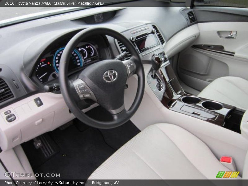Dashboard of 2010 Venza AWD