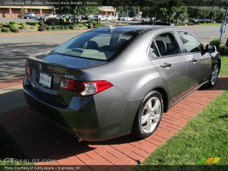 Polished Metal Metallic / Ebony 2009 Acura TSX Sedan