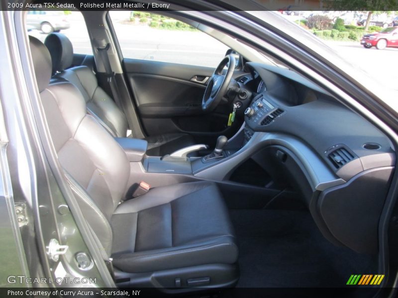 Polished Metal Metallic / Ebony 2009 Acura TSX Sedan