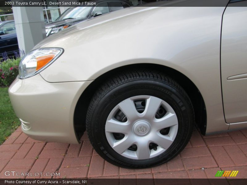 Desert Sand Mica / Taupe 2003 Toyota Camry LE