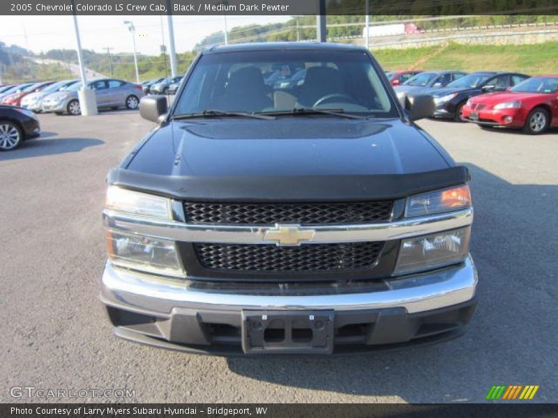 Black / Medium Dark Pewter 2005 Chevrolet Colorado LS Crew Cab