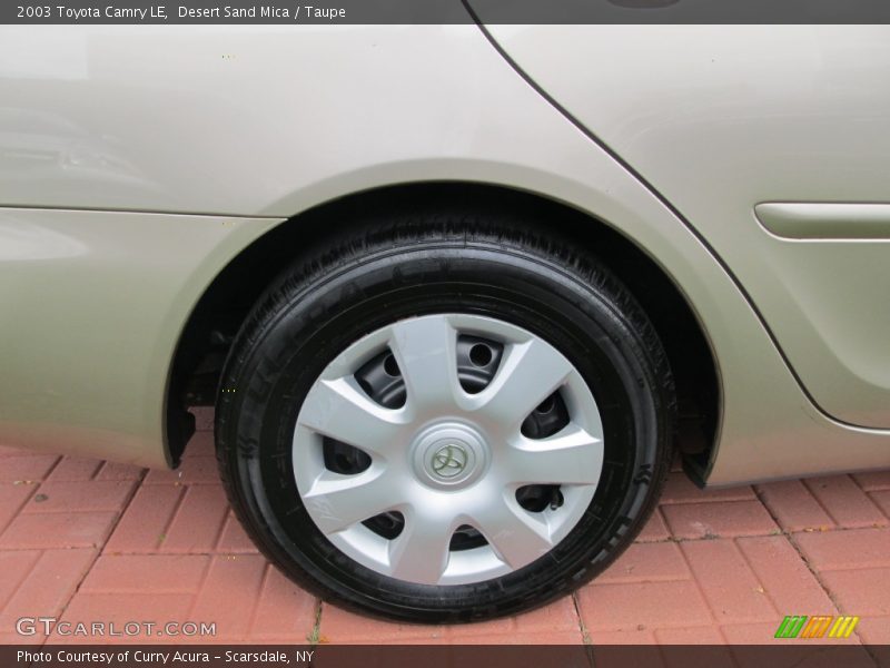 Desert Sand Mica / Taupe 2003 Toyota Camry LE