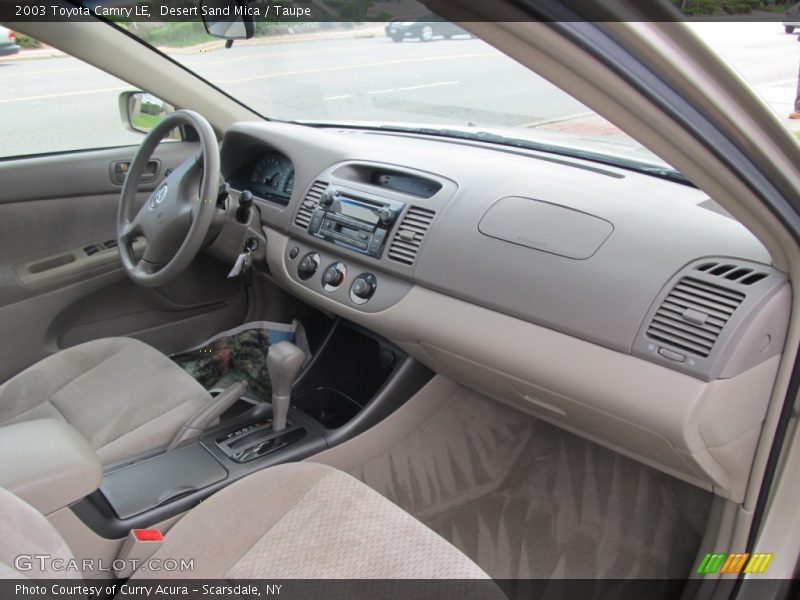 Desert Sand Mica / Taupe 2003 Toyota Camry LE