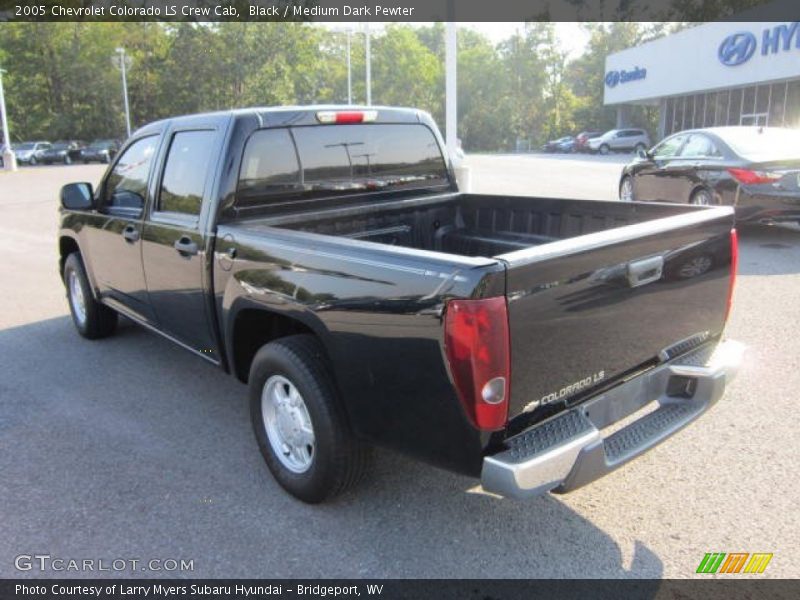 Black / Medium Dark Pewter 2005 Chevrolet Colorado LS Crew Cab