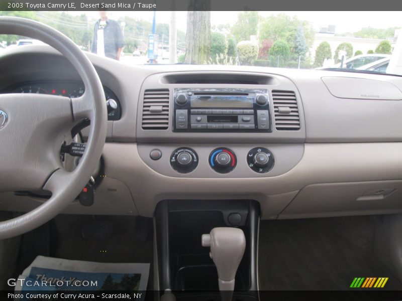 Desert Sand Mica / Taupe 2003 Toyota Camry LE