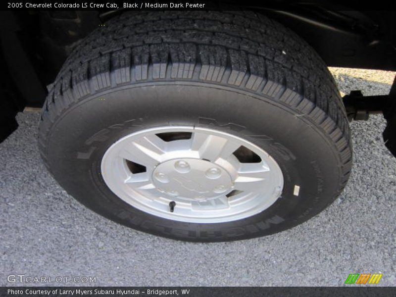 Black / Medium Dark Pewter 2005 Chevrolet Colorado LS Crew Cab