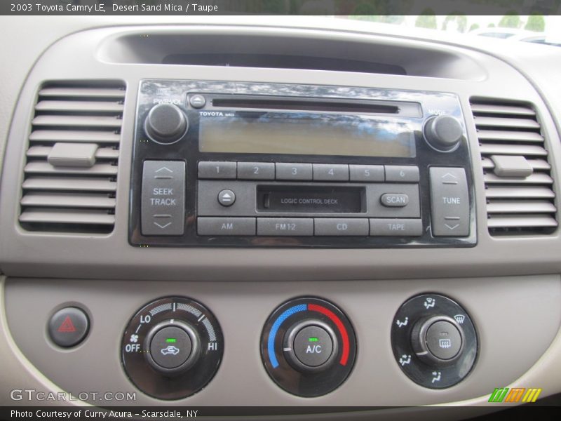 Desert Sand Mica / Taupe 2003 Toyota Camry LE