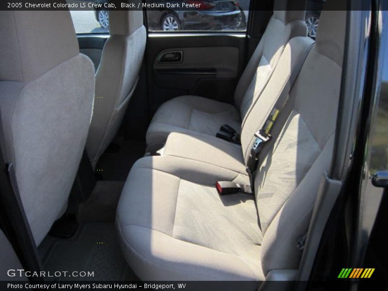 Black / Medium Dark Pewter 2005 Chevrolet Colorado LS Crew Cab