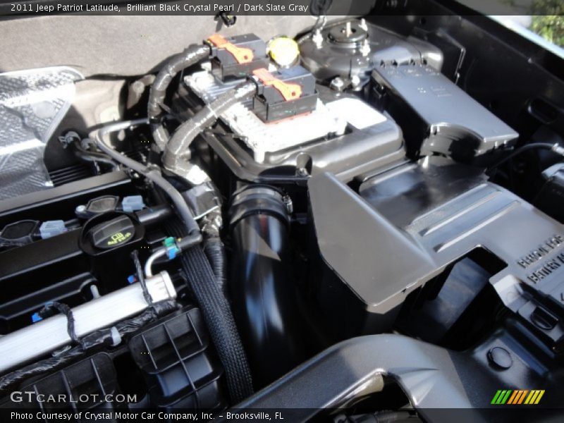 Brilliant Black Crystal Pearl / Dark Slate Gray 2011 Jeep Patriot Latitude