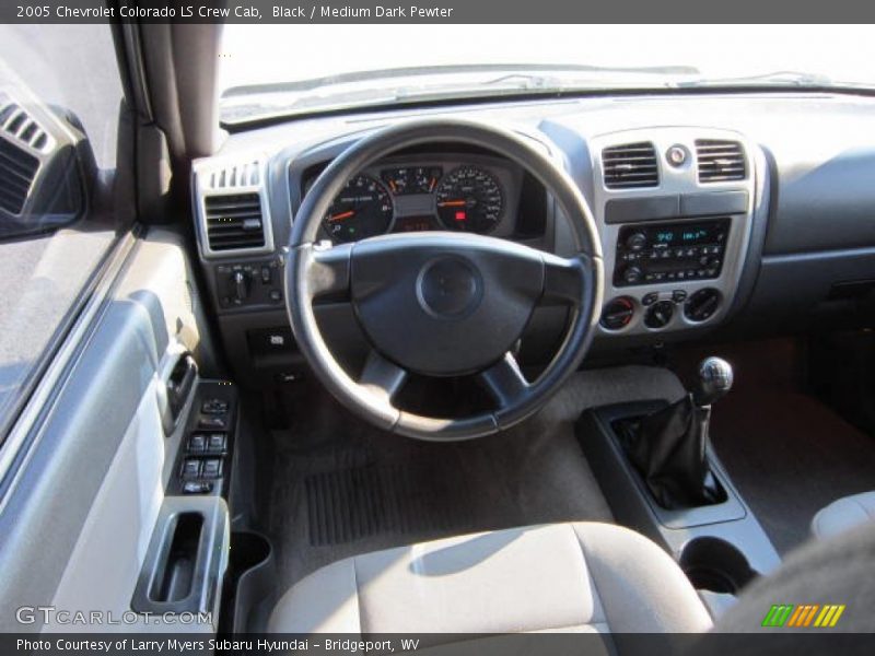 Black / Medium Dark Pewter 2005 Chevrolet Colorado LS Crew Cab