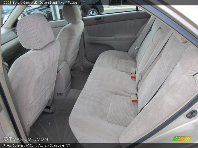 Desert Sand Mica / Taupe 2003 Toyota Camry LE