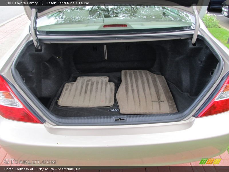 Desert Sand Mica / Taupe 2003 Toyota Camry LE