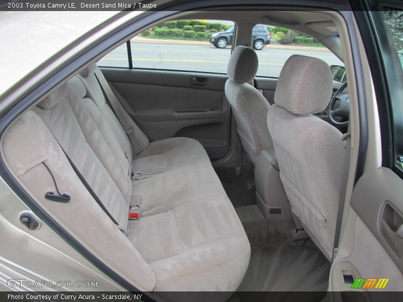 Desert Sand Mica / Taupe 2003 Toyota Camry LE
