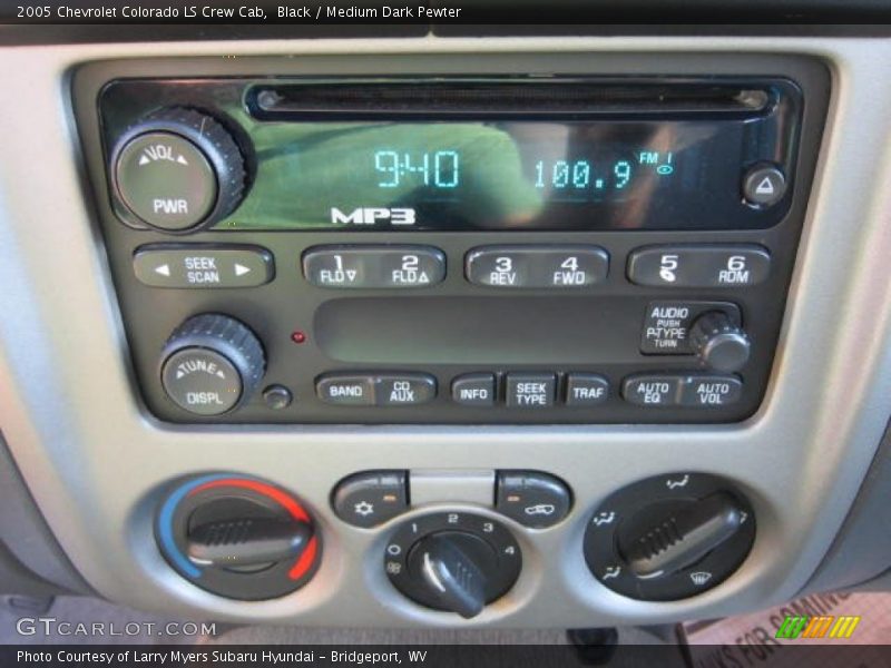 Audio System of 2005 Colorado LS Crew Cab