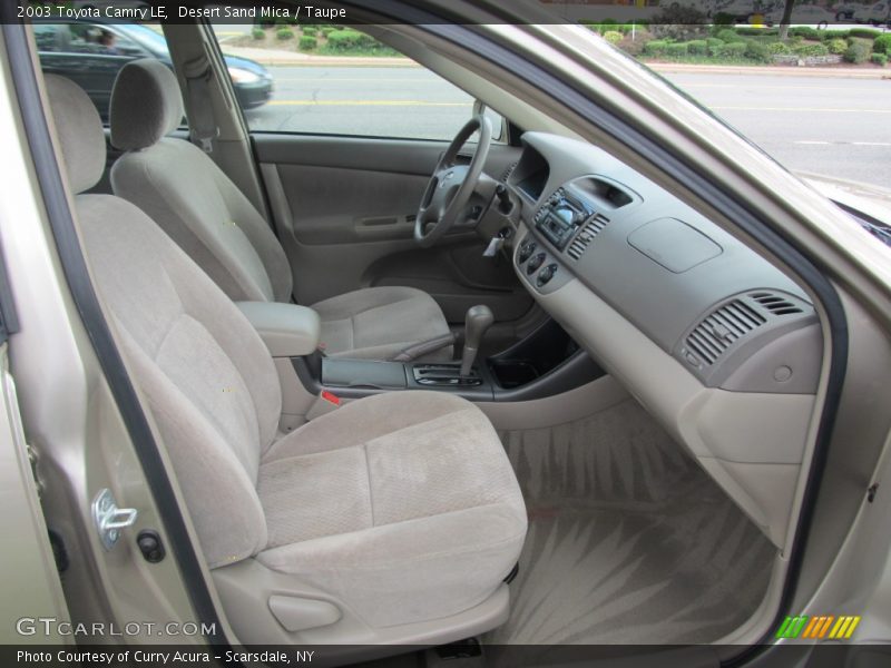Desert Sand Mica / Taupe 2003 Toyota Camry LE