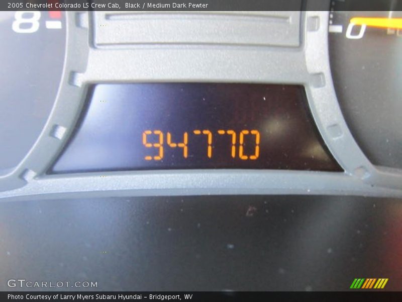Black / Medium Dark Pewter 2005 Chevrolet Colorado LS Crew Cab