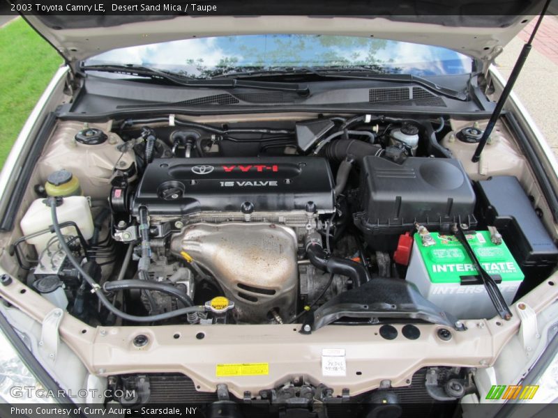 Desert Sand Mica / Taupe 2003 Toyota Camry LE