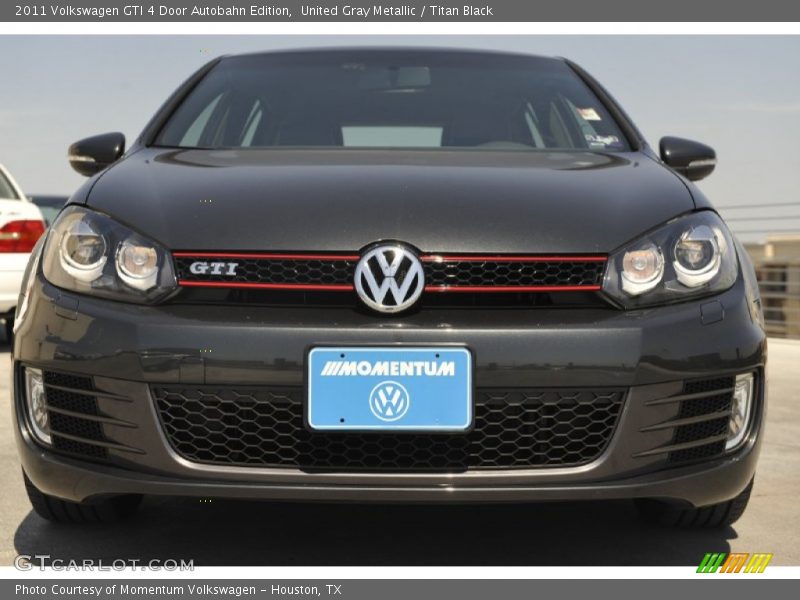 United Gray Metallic / Titan Black 2011 Volkswagen GTI 4 Door Autobahn Edition