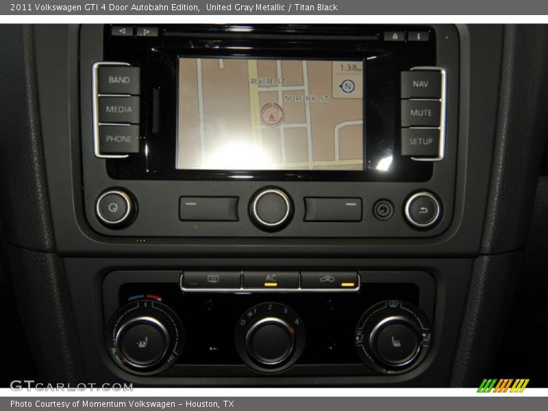 Navigation of 2011 GTI 4 Door Autobahn Edition