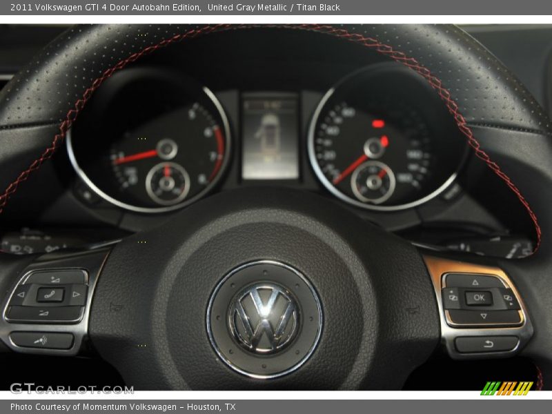 Controls of 2011 GTI 4 Door Autobahn Edition