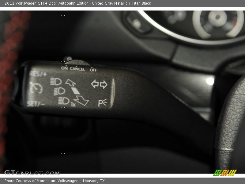 Controls of 2011 GTI 4 Door Autobahn Edition