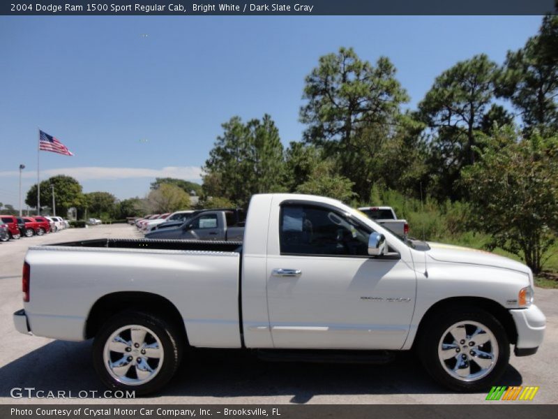 Bright White / Dark Slate Gray 2004 Dodge Ram 1500 Sport Regular Cab