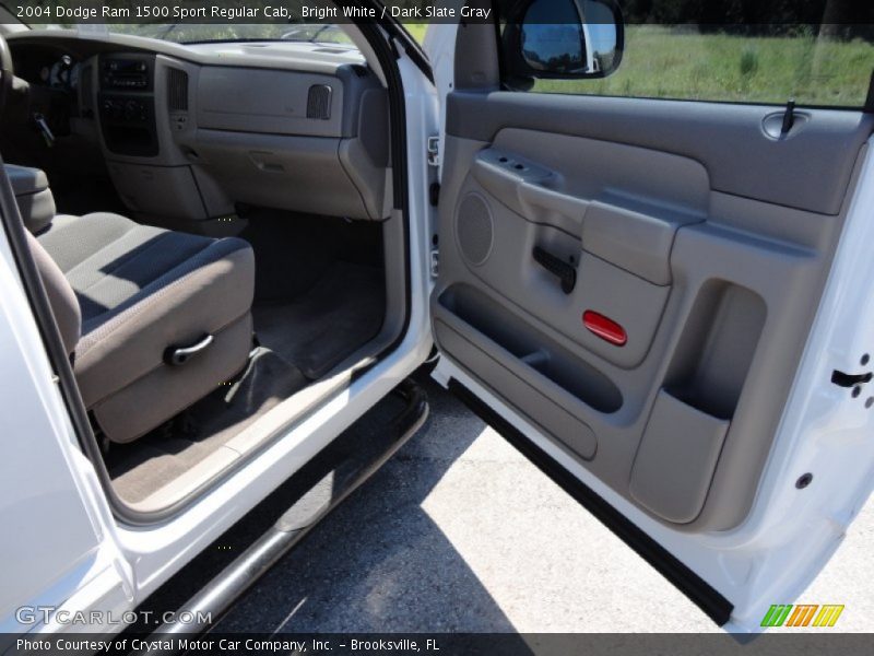 Bright White / Dark Slate Gray 2004 Dodge Ram 1500 Sport Regular Cab