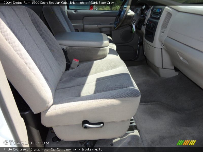 Bright White / Dark Slate Gray 2004 Dodge Ram 1500 Sport Regular Cab