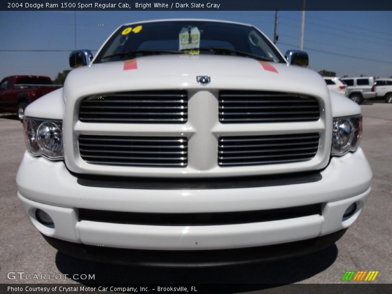 Bright White / Dark Slate Gray 2004 Dodge Ram 1500 Sport Regular Cab