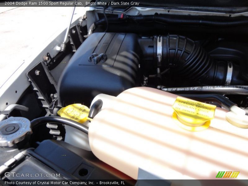 Bright White / Dark Slate Gray 2004 Dodge Ram 1500 Sport Regular Cab
